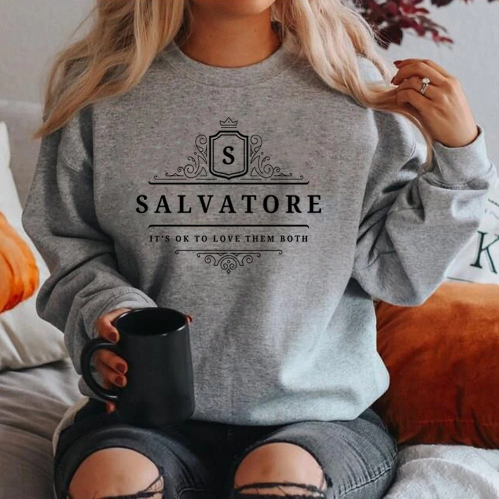 Salvatore It's Ok To Love Them Both Sweatshirt