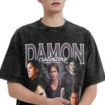 Damon Salvatore Hip Hop T-Shirts