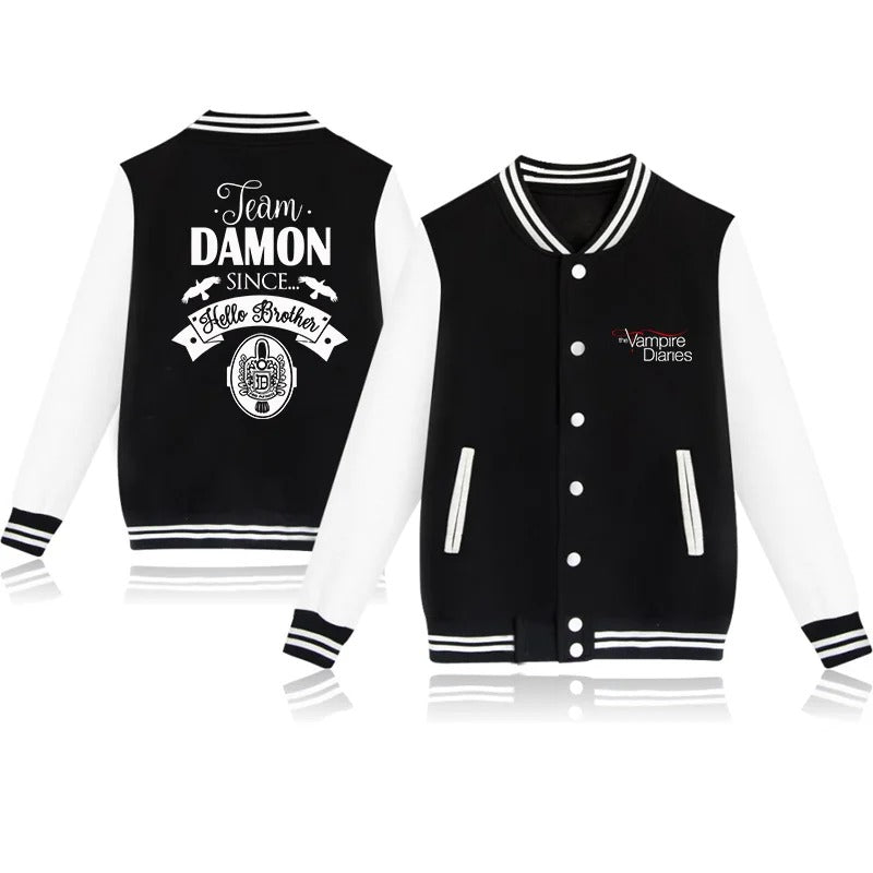 The Vampire Diaries Sweatshirt Jacket Men's and Women's