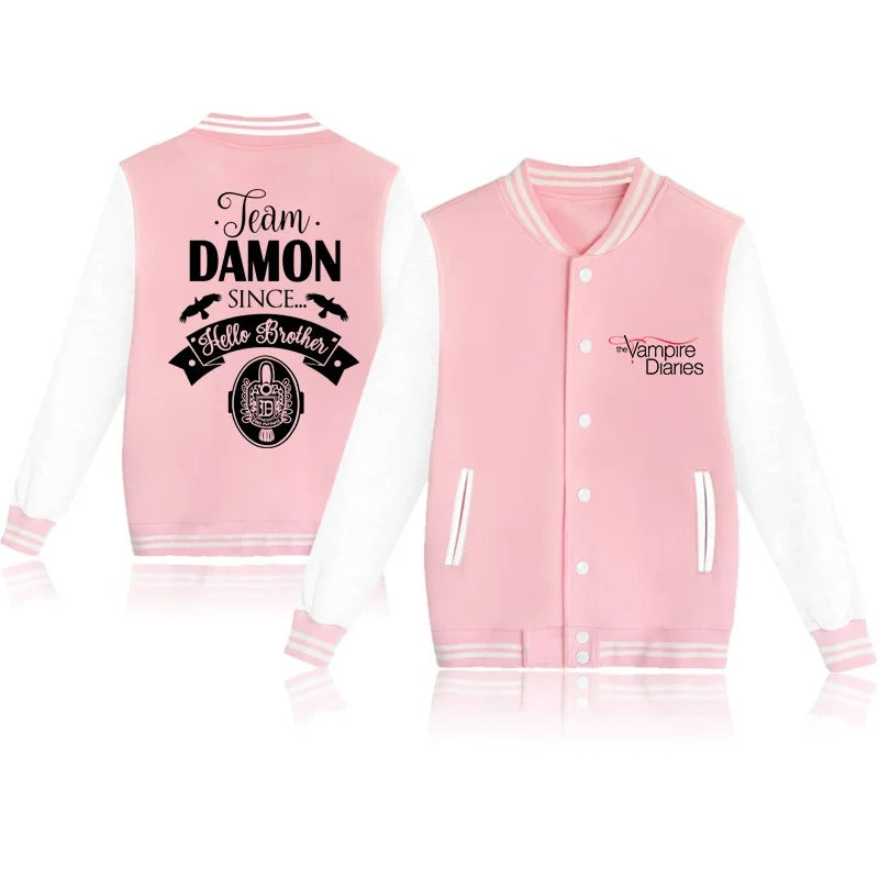 The Vampire Diaries Sweatshirt Jacket Men's and Women's