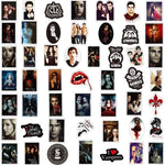 50PCS The Vampire Diaries Personalized Creative Stickers for Decoration