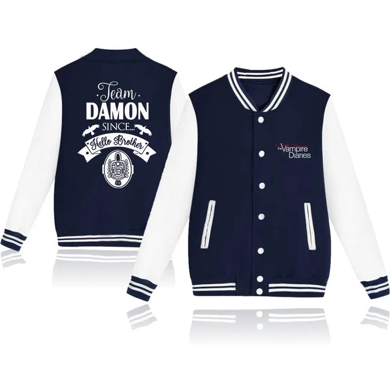 The Vampire Diaries Sweatshirt Jacket Men's and Women's