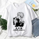 Gojo Satoru Print Graphic T Shirts Unisex Harajuku Fashion