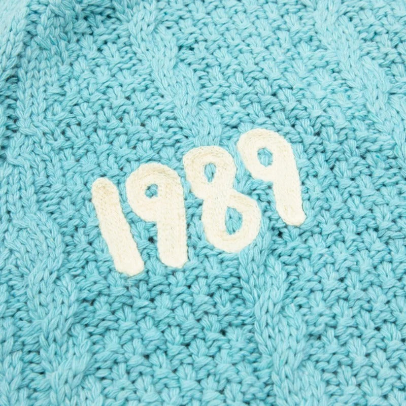 1989 Women's Cardigan Bird Embroidery Taylor Swift Sweater