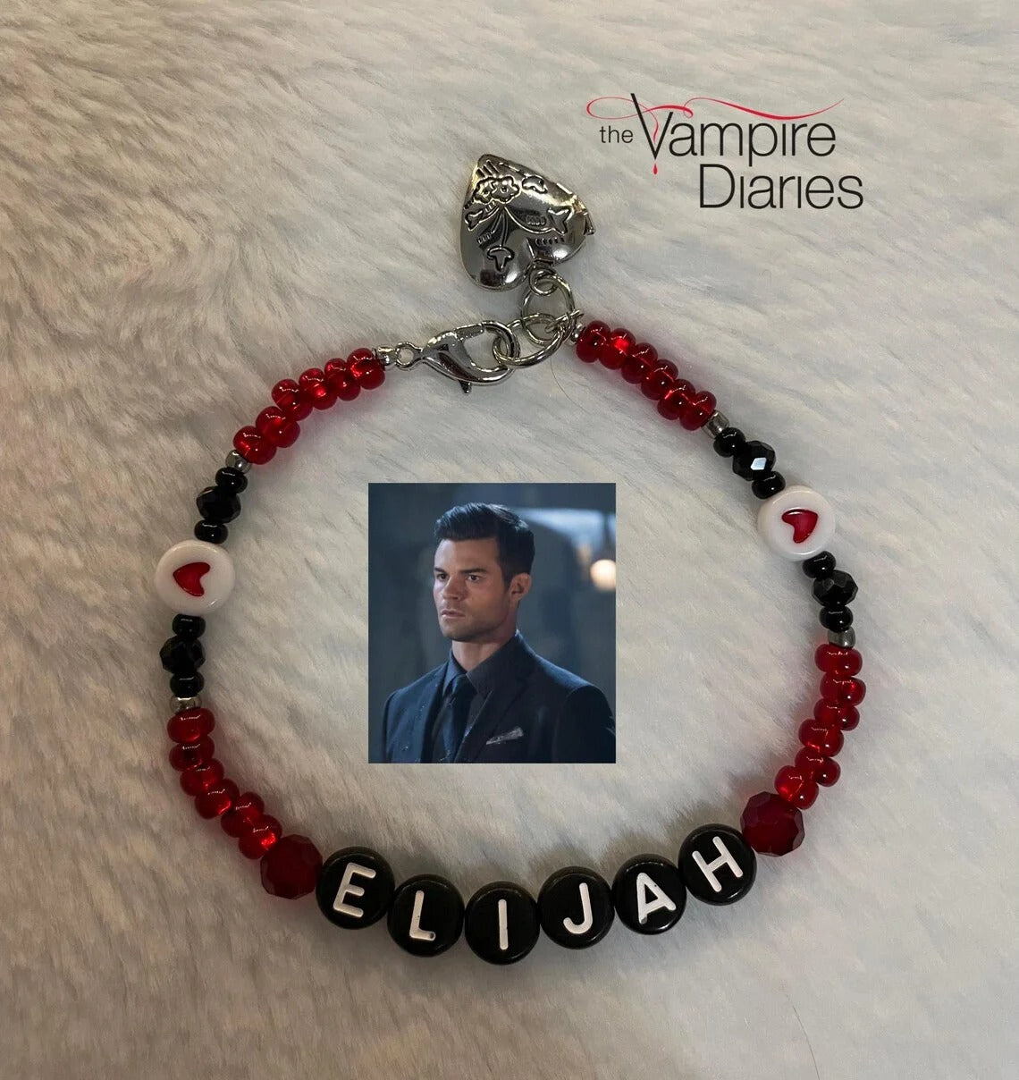 Damon, Stefan Salvatore, Klaus, Elijah inspired beaded bracelets