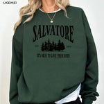 Salvatore Brothers Damon Salvatore 1864 Crewneck Sweatshirt