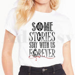 The Vampire Diaries Short Sleeve Female Tops Tees