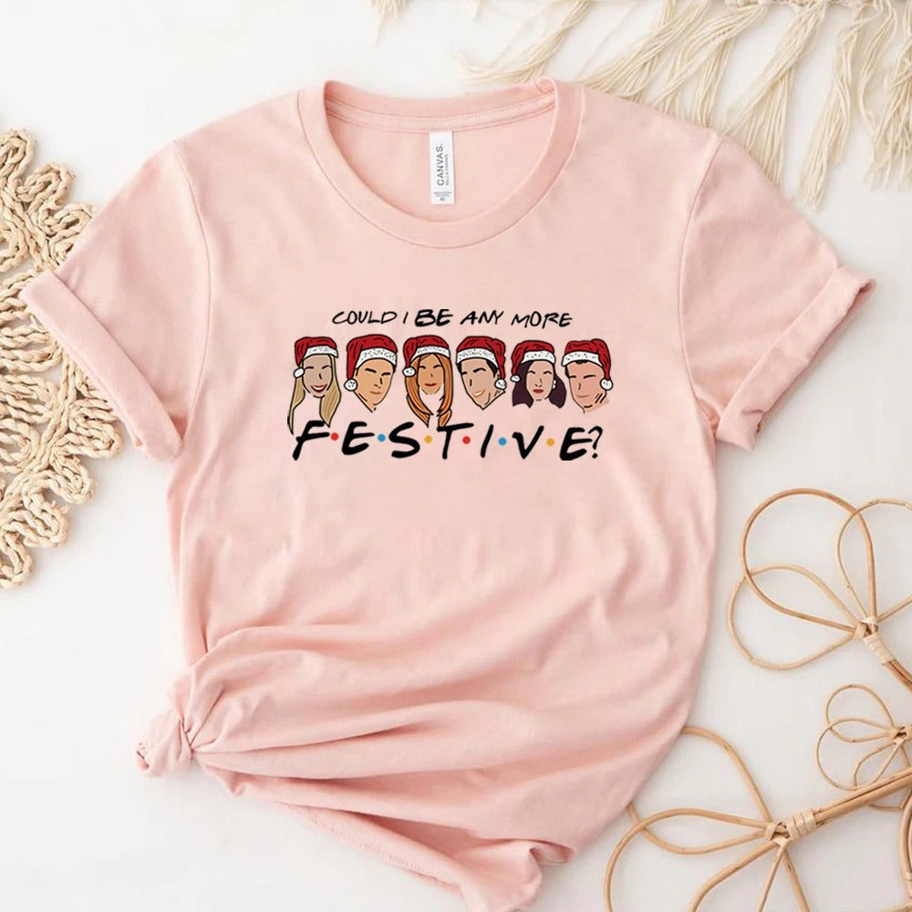 Christmas Festive Friends T-shirt
