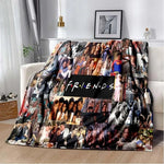 Friends Classic TV Series Blanket Character Pattern