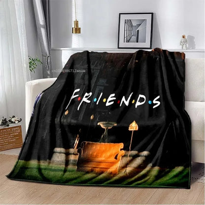 Friends Classic TV Series Blanket Character Pattern