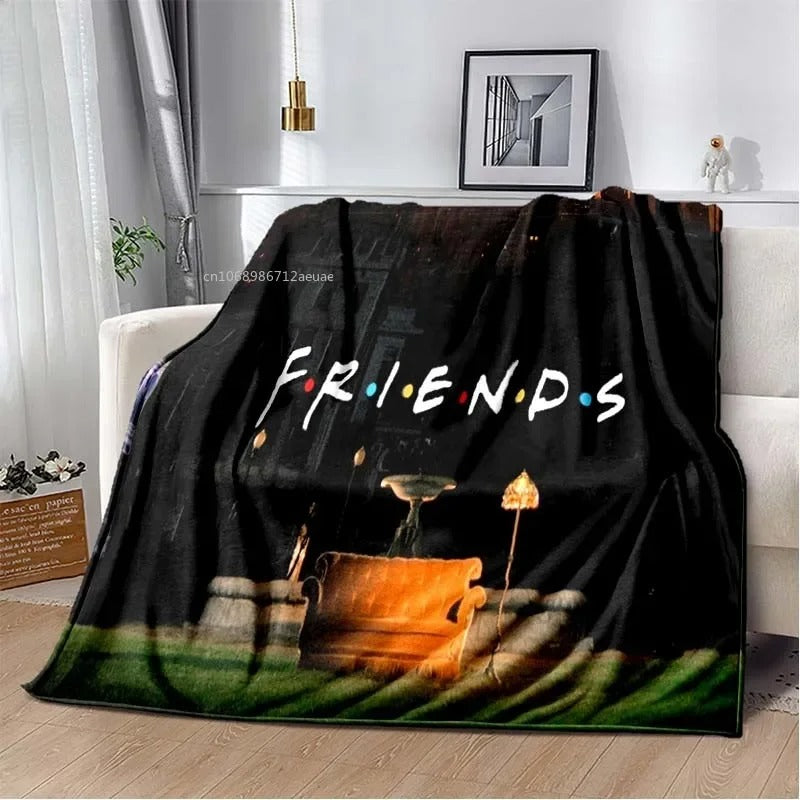 Friends Classic TV Series Blanket Character Pattern