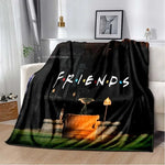 Friends Classic TV Series Blanket Character Pattern