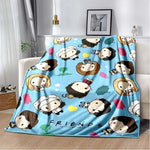 Friends Classic TV Series Blanket Character Pattern