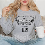 The Tortured Poets Department Sweatshirts