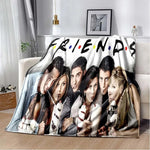 Friends Classic TV Series Blanket Character Pattern
